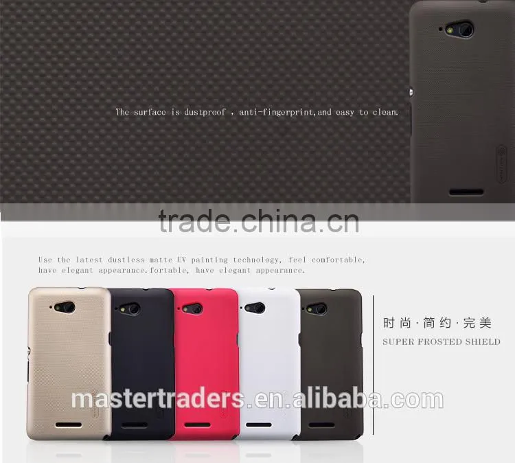 Original Nillkin Frosted Shield Series Hard PC Back Cover Case For Sony Xperia E4G MT-3394