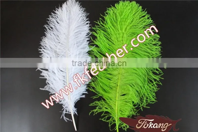 Natural Craft Feather Big White Ostrich Feather For Wedding And Party Decoration 60cm-65cm