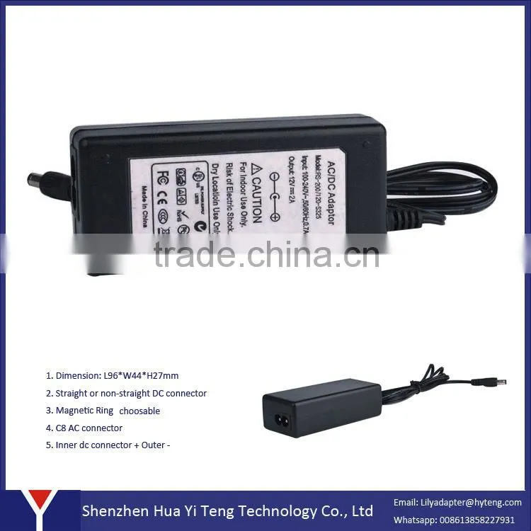 24w Security Precaution Power Supply Adapter