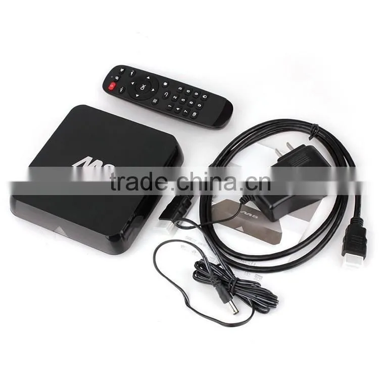 M8 Fully loaded KODI Quad core Amlogic S802 Android 4.4 4K smart Android TV BOX
