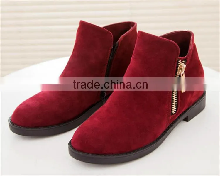 Professional rain boots women denim ankle boots women with CE certificate XT-DA0768