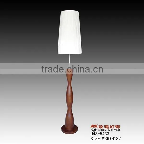 white wood lamp for desk decoration