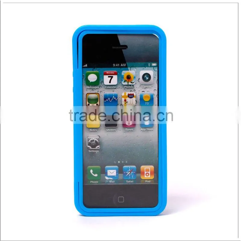 2014 high quality Clear Pink Hard Case for Mobile 5th,cell phone accessories, mobile phone accessories