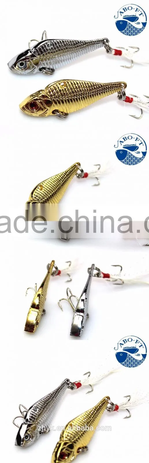 2016 wholesale price newest fast sink 5cm 12.5g VIB flash fishing bait