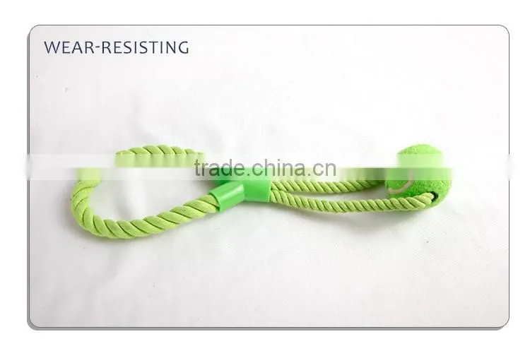 pet toys for dog chew with pastle recycle rope in high quality