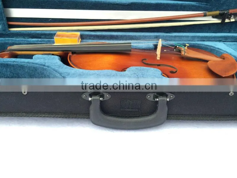High Quality Stringed Instrument Violin Flamed Matte Violin 4/4 1/8 TL003-1