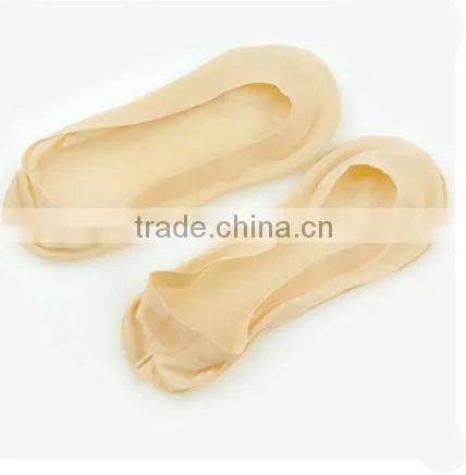 top quality new style invisibility anti-slip design socks for women