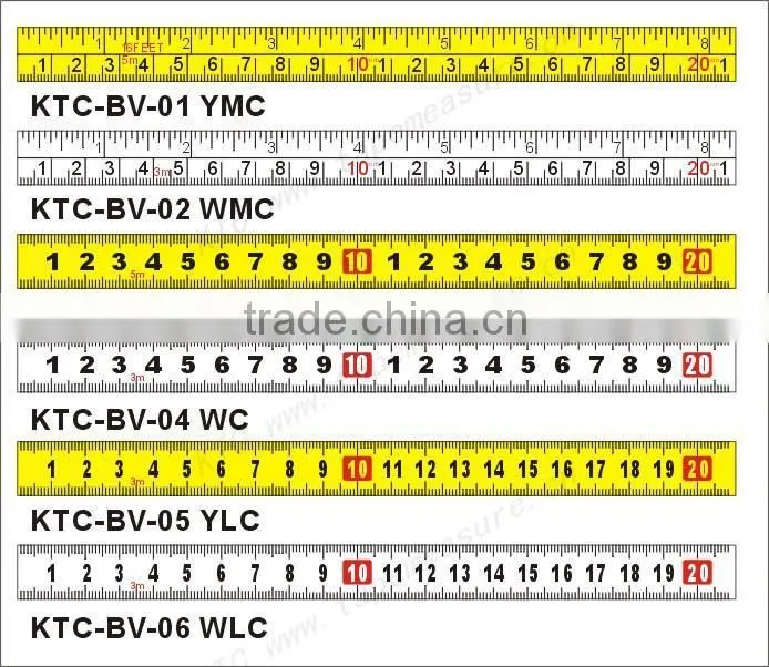 Smile Promotional 50m Long Fibreglass Measuring Tape