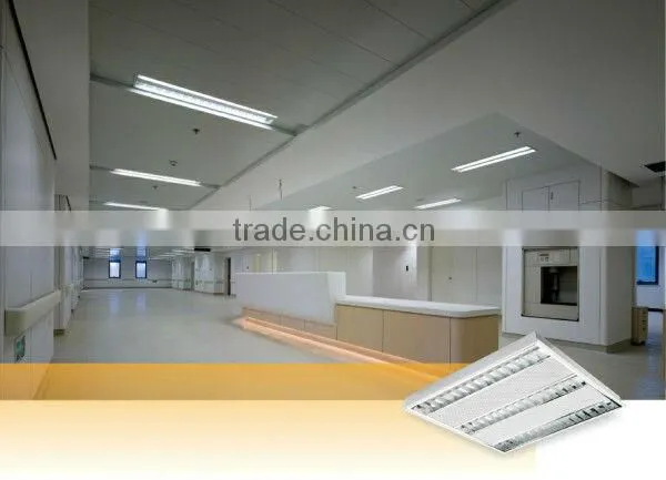 Modem hot sell office light 0.55mm aluminum LED grille light