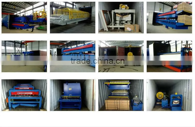 China Galvanized Colored Steel Tile Rolling Mill for Tiles Manufacturing Machinery