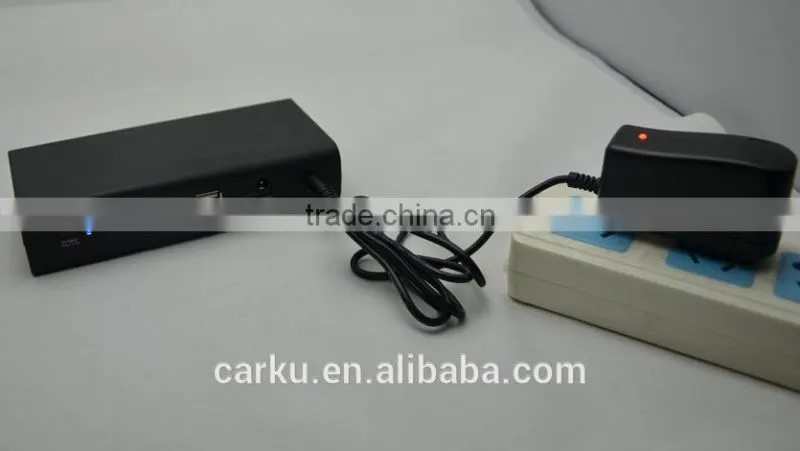 CARKU NEW PRODUCT 12V vehicle jump starter / charger power bank for smartphone ,tablet, Laptop,camera