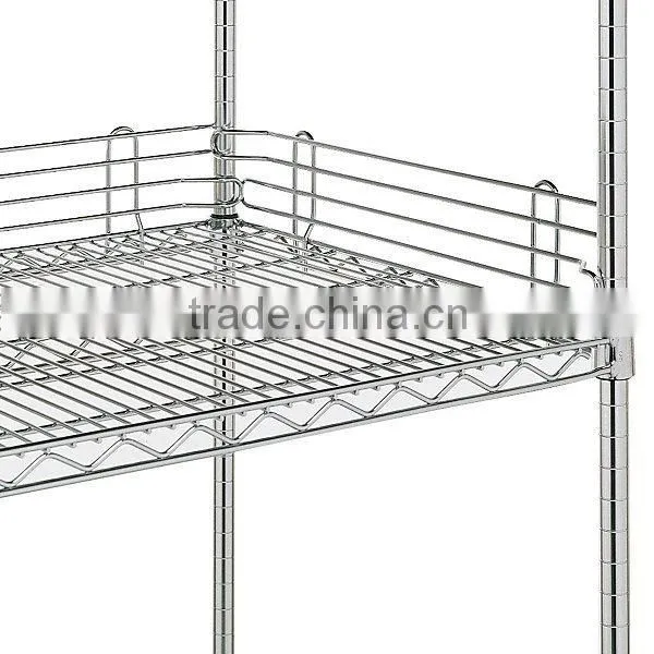 Chrome Wire Mesh Shelving for Hospital Use