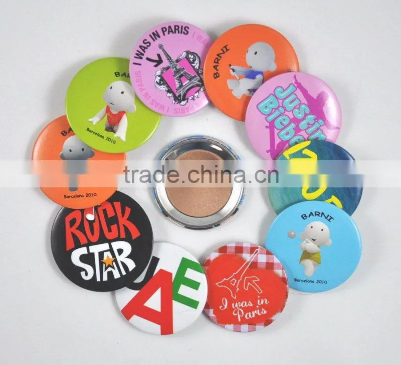 eco-friendly plastic button badge/musical button badge for promotion gift