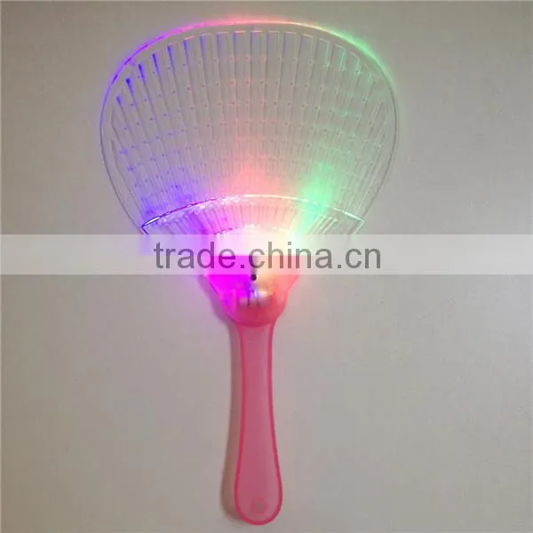 Hot sale glowing led hand fan cheering led light hand fan