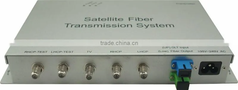 GLB3500-2W satellite RF fiber linK/1550nm optical network satellite RF and TV RF/Fiber optic transmitter