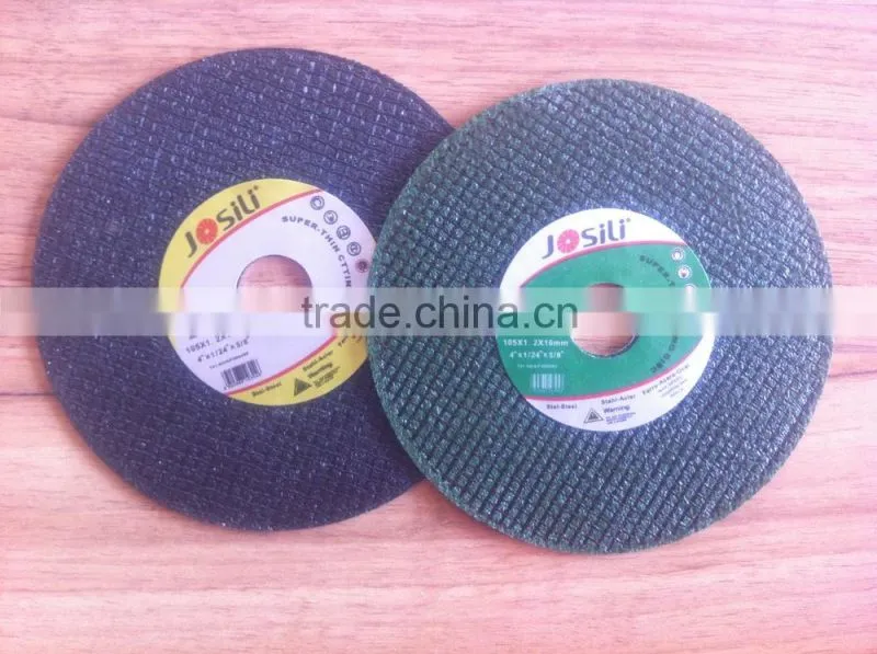 4inch cutting disc manufacturer cutting for metal, s/s