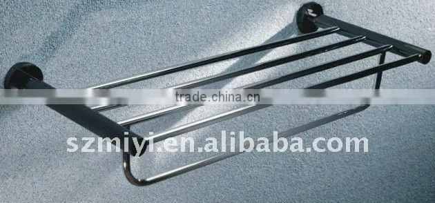 Double metal towel rail