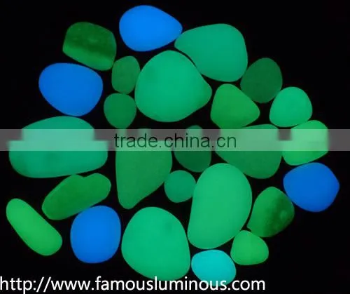 Phosphorescence pebble stone