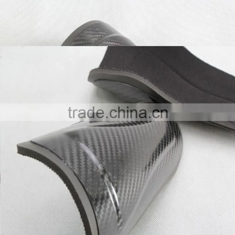 Custom Super light weight carbon fiber soccer shin guard