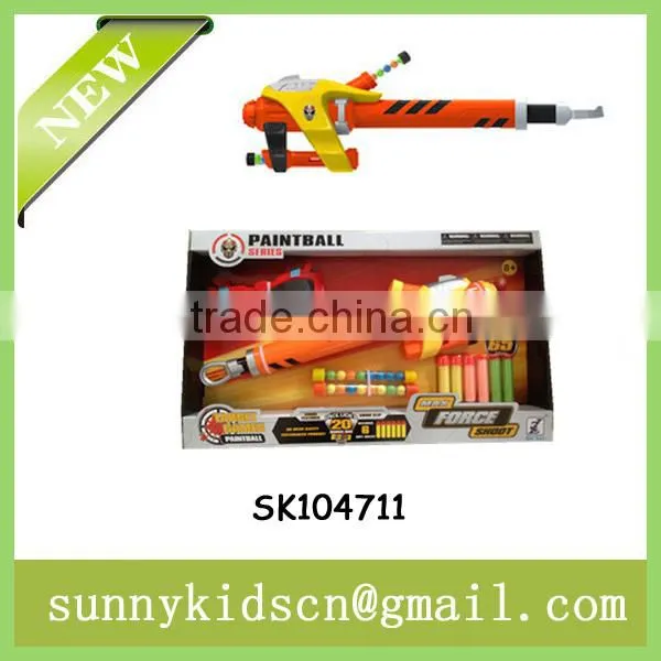 colorful soft air gun soft bullet gun toy with EN71