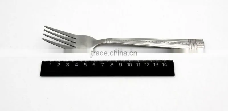 2016 best embossed handle fork