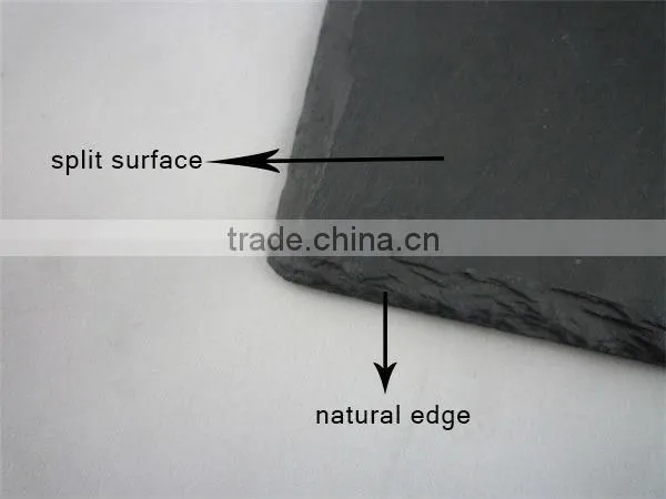 big black slate sushi plate from chinese slate supplier