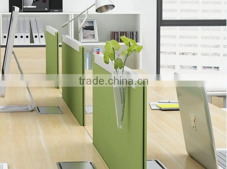 New and fashion design Office desk workstation with privacy screen modular furniture LT-W1212A