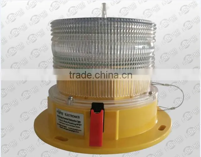 TY10S Solar powered aviation obstruction light/solar warning light/solar obstruction light