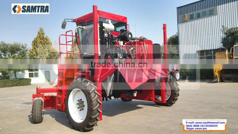 Self-propelled Compost Turner, Hydraulic Driven Roller and Walking Wheels Composter