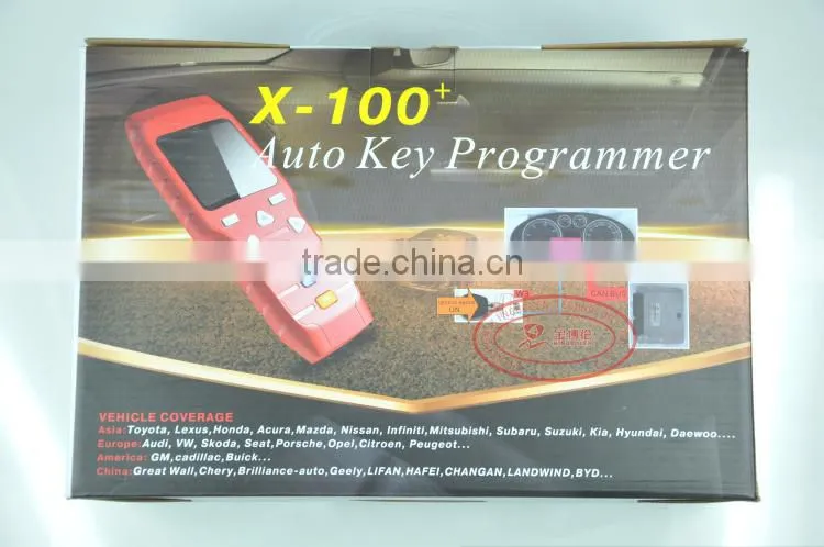 x100 plus auto key programmer, High Quality x-100+ auto key programmer,X100 Key Programmer Original with Update Online