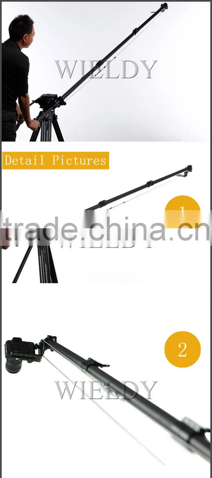 Wieldy AR6000 Carbon Fiber Jib Camera Crane