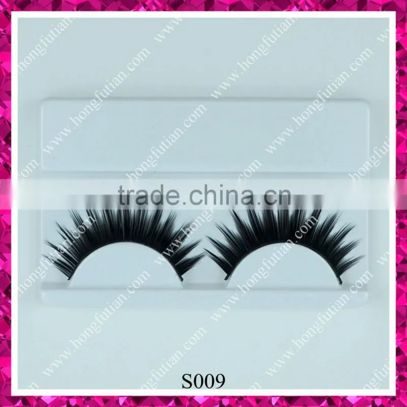 100% hand made no trace Transparent infarction charming women's false eyelashes wholesale, Paypal