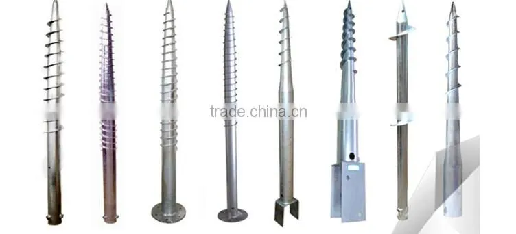ground anchor pole anchor