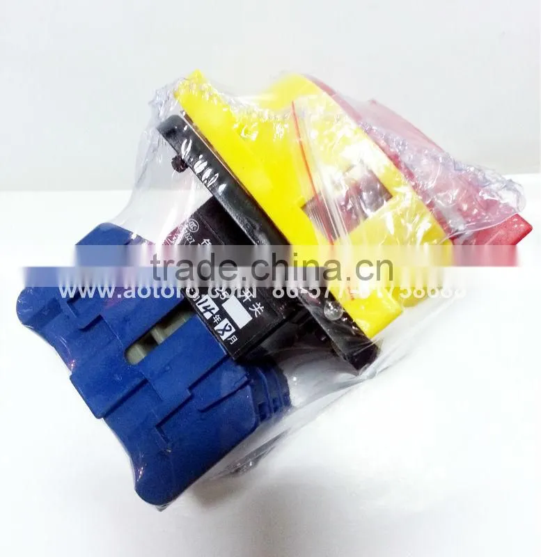 changover switch JYD11-25 25A 3P load break switch high voltage