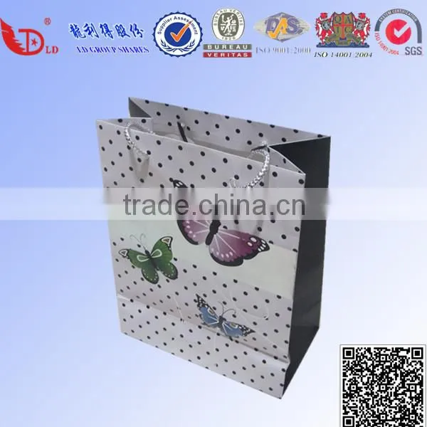 Popular Printed Hand With Paper Carrying Bag