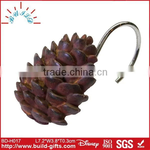 flower shaped hooksresin curtain hooks