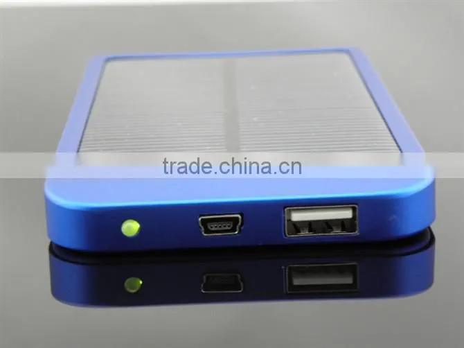Mobile Accessories 2600mAh Travel Solar Charger Battery For Mobile Phone/Digital Camera/ PC/MP3