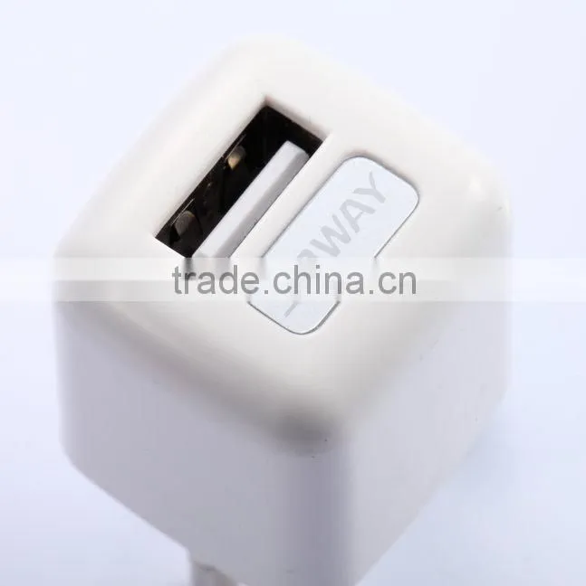 usb port wall charger for iphone with RoHs CE FCC