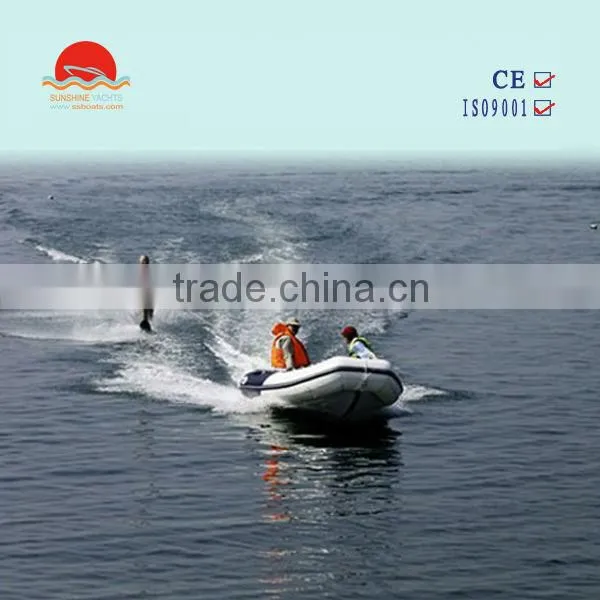 Sunshine top quality aluminum floor leisure pontoon boat