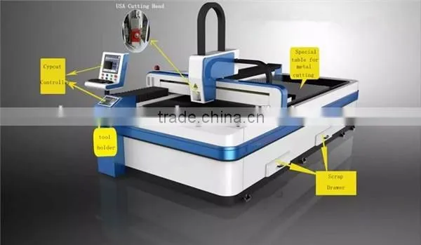 200W 260W 300W 500W 1000W fiber laser cutting machine metal laser cutting machine