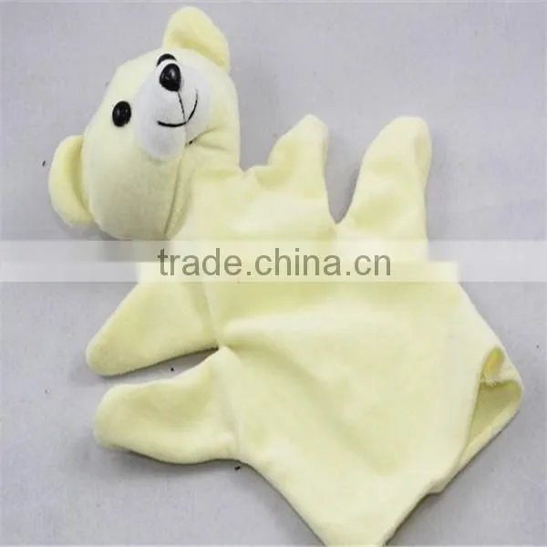 Cute Animal Plush Hand Puppet Gloves Animal Head Hand Puppet