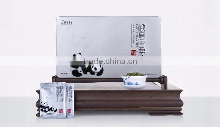 Savoring tea tin box gift packing vital green tea