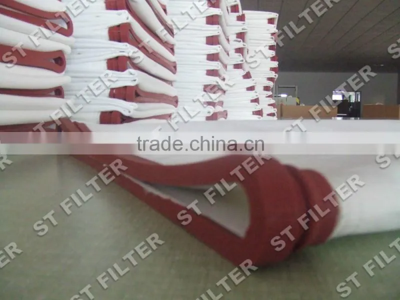 dacron water oil repellent dust filter bags technology,Dia495*1600mm