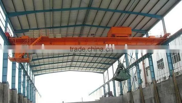 QZ Model 5~20t Double Beam Overhead Grab Crane