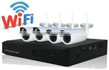 ANTAIVISION Wireless IP Camera IP66 Waterproof Security Cameras System 1080P 4CH Wireless NVR Kits