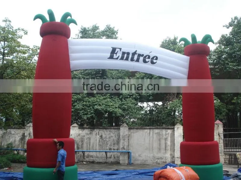 hot sale inflatable flower arch for kinds of advertising campaign and festival