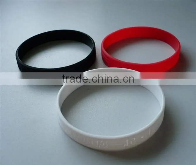 Customized high quality cheap engraved bracelets with words