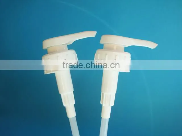plastic lotion pump, plastic dispenser pump for cosmetic bottle