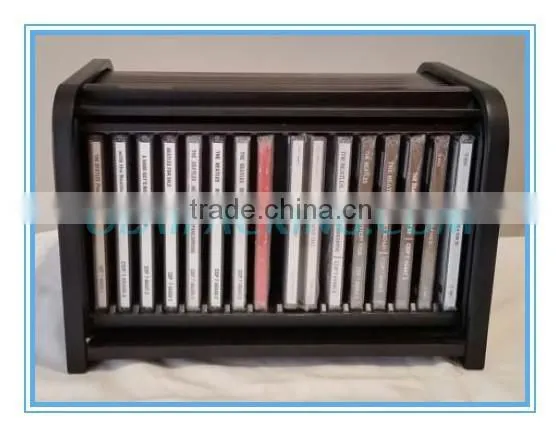 Piano black lacquer finish UK market cd box hot sale