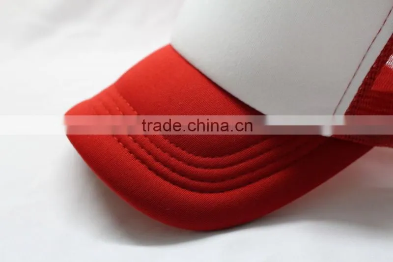 Sample free baby foam and mesh kids trucker cap